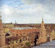 Eduard Gaertner Panorama of Berlin oil painting artist